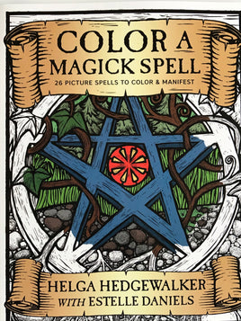 Color A Magick Spell Coloring Book