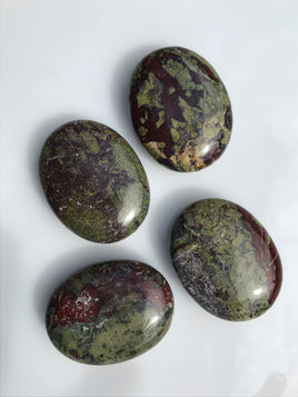 Dragons Blood Jasper Palm Stones