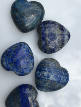 Lapis Lazuli Puffy Heart