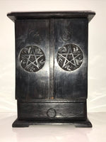 Pentagram Wooden Almirah/Cupboard