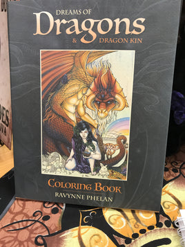 Dragons and Dragon Kin Coloring Book