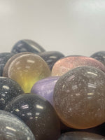 Black Fluorite Sphere