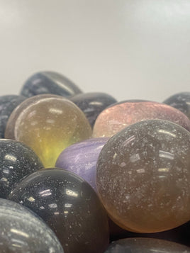 Black Fluorite Sphere