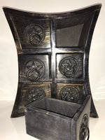 Pentagram 6 Drawer Wooden Chest/Almirah