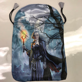 Witches Moon Satin Bag