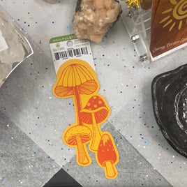 Soul Flower Mushroom Sticker