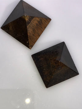 Golden Tiger Eye Pyramid