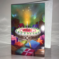 Birthday Blessings Greeting Card Spellcard