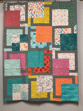 Feather Quilt - Homemade