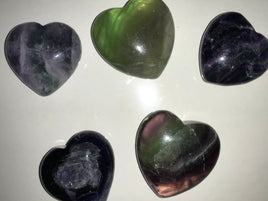 Fluorite Puffy Heart